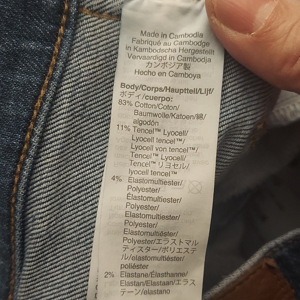 MADEWELL 10in High-Rise Medium Wash Skinny Jeans 24 - Picture 14 of 15